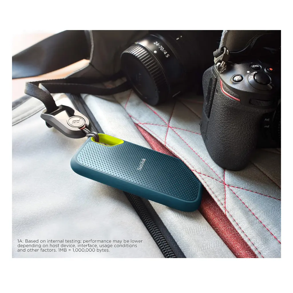 Disco Solido Externo Sandisk Extreme Portable 2Tb USB 3.2 Gen 2 1050MB/s - Verde