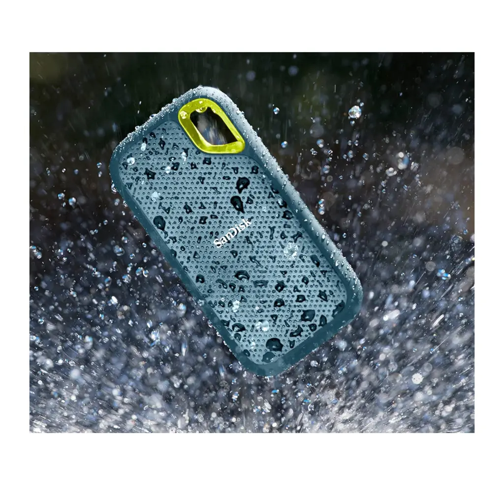 Disco Solido Externo Sandisk Extreme Portable 2Tb USB 3.2 Gen 2 1050MB/s - Verde