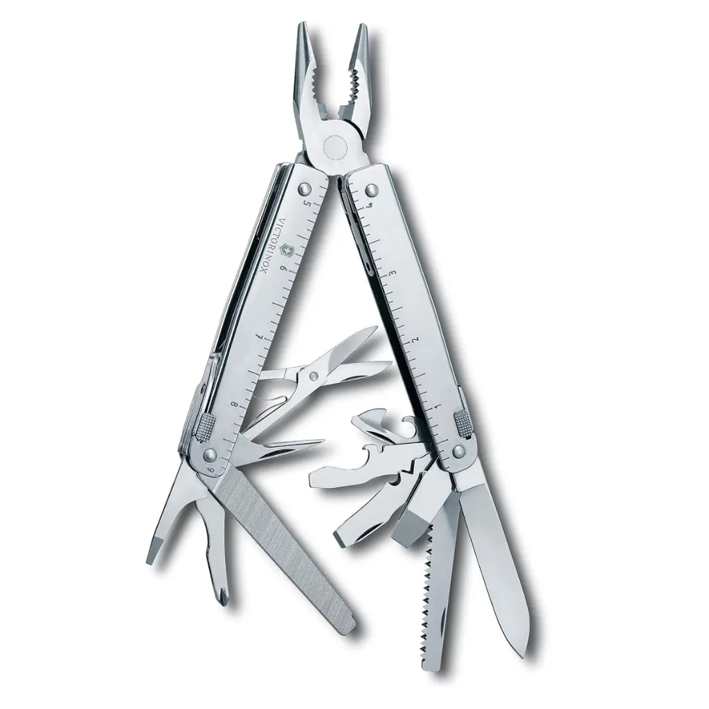 Navaja Suiza Victorinox SwissTool X Plus Ratchet + Accesorios + Estuche - 3.0339.L *Distribuidor Autorizado*