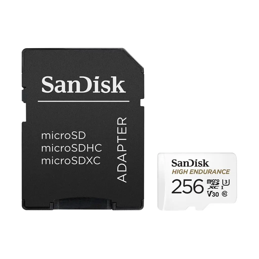 Tarjeta MicroSDXC Sandisk SDSQQNR-256G-GN6IA High Endurance V30 256Gb