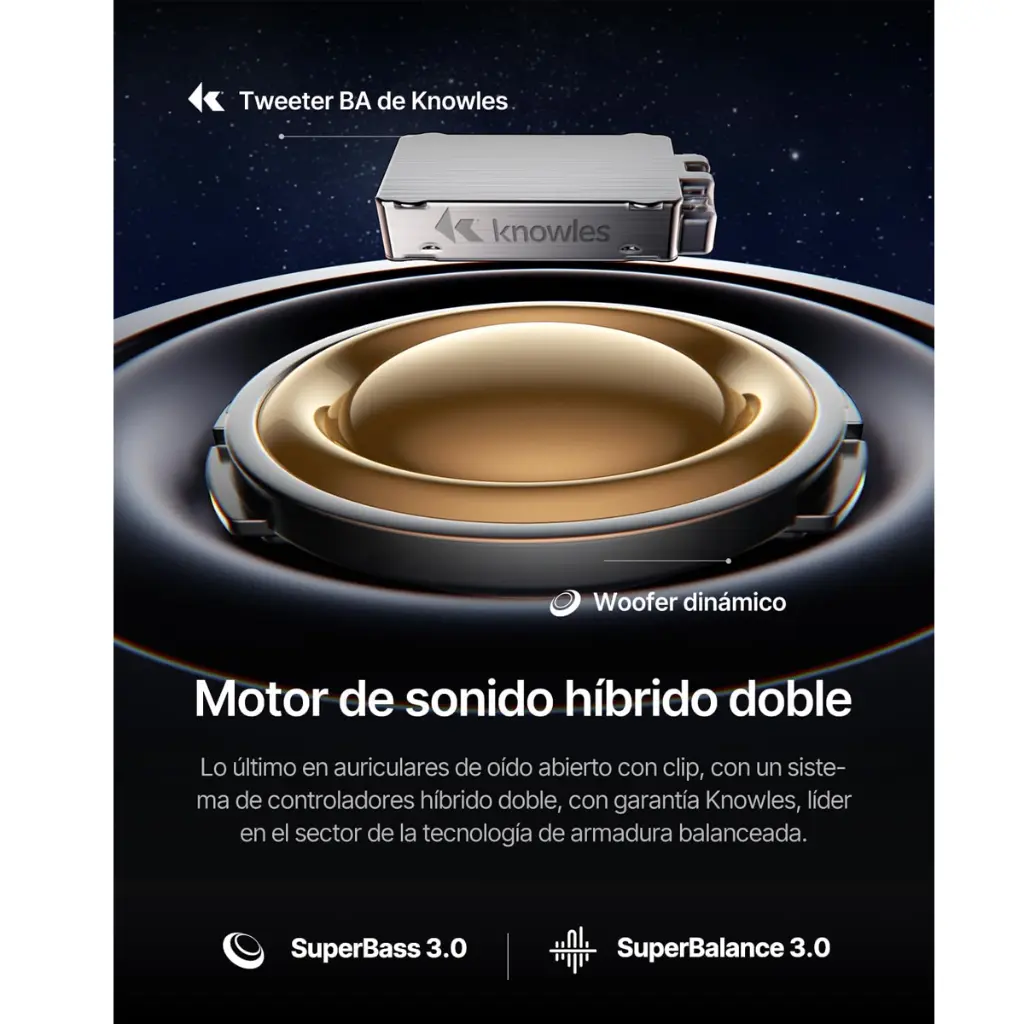 Audifonos Baseus Inspire XC1 Sound by Bose - Negros