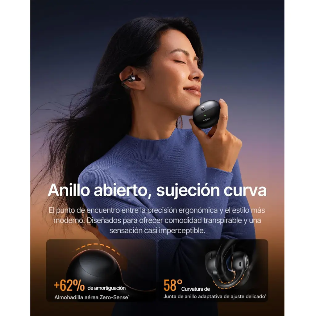 Audifonos Baseus Inspire XC1 Sound by Bose - Negros