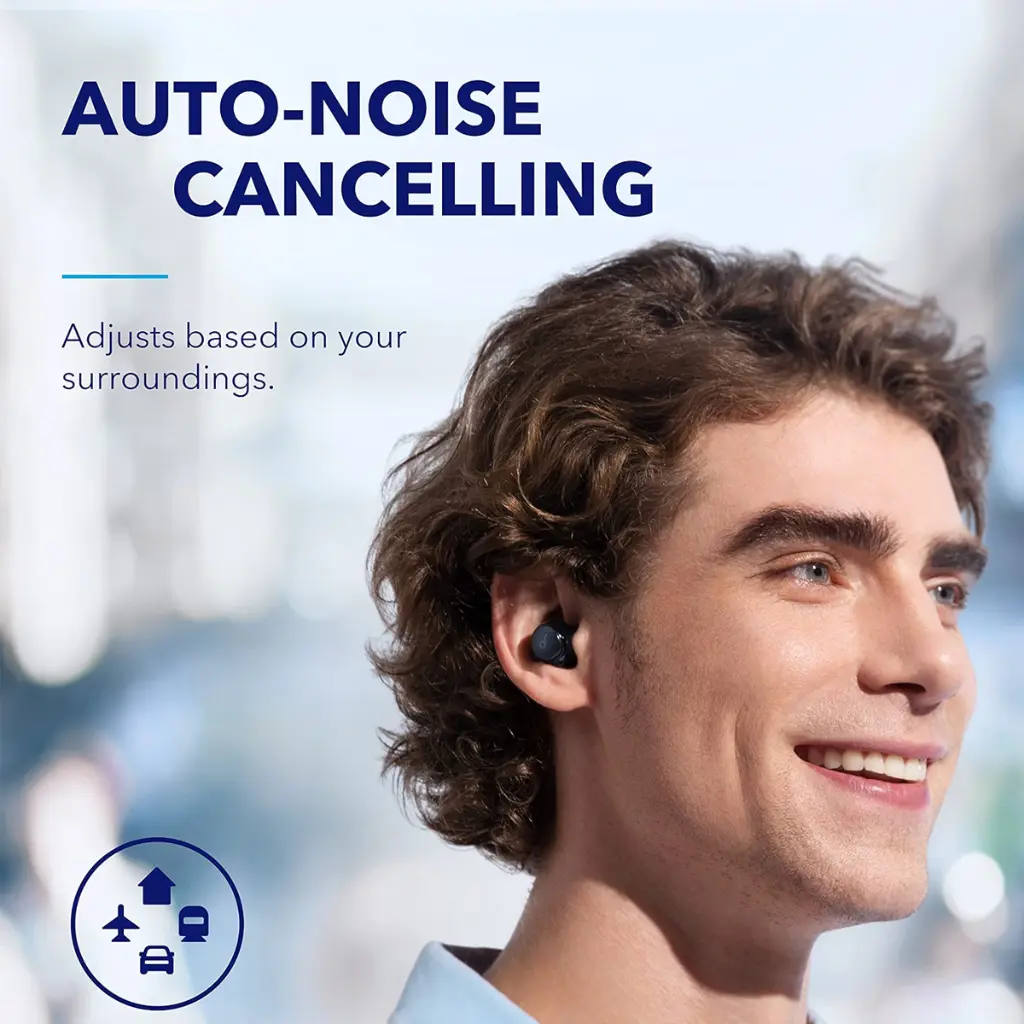Audifonos SoundCore A40 - Negros