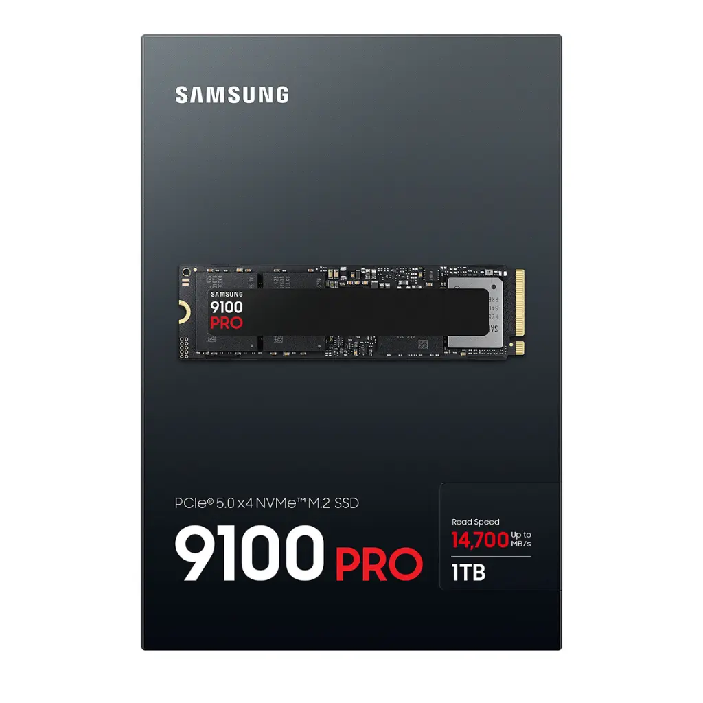 Disco Solido Samsung 9100 Pro 1Tb M.2 NVME Pcie 5.0 14700MB/S 