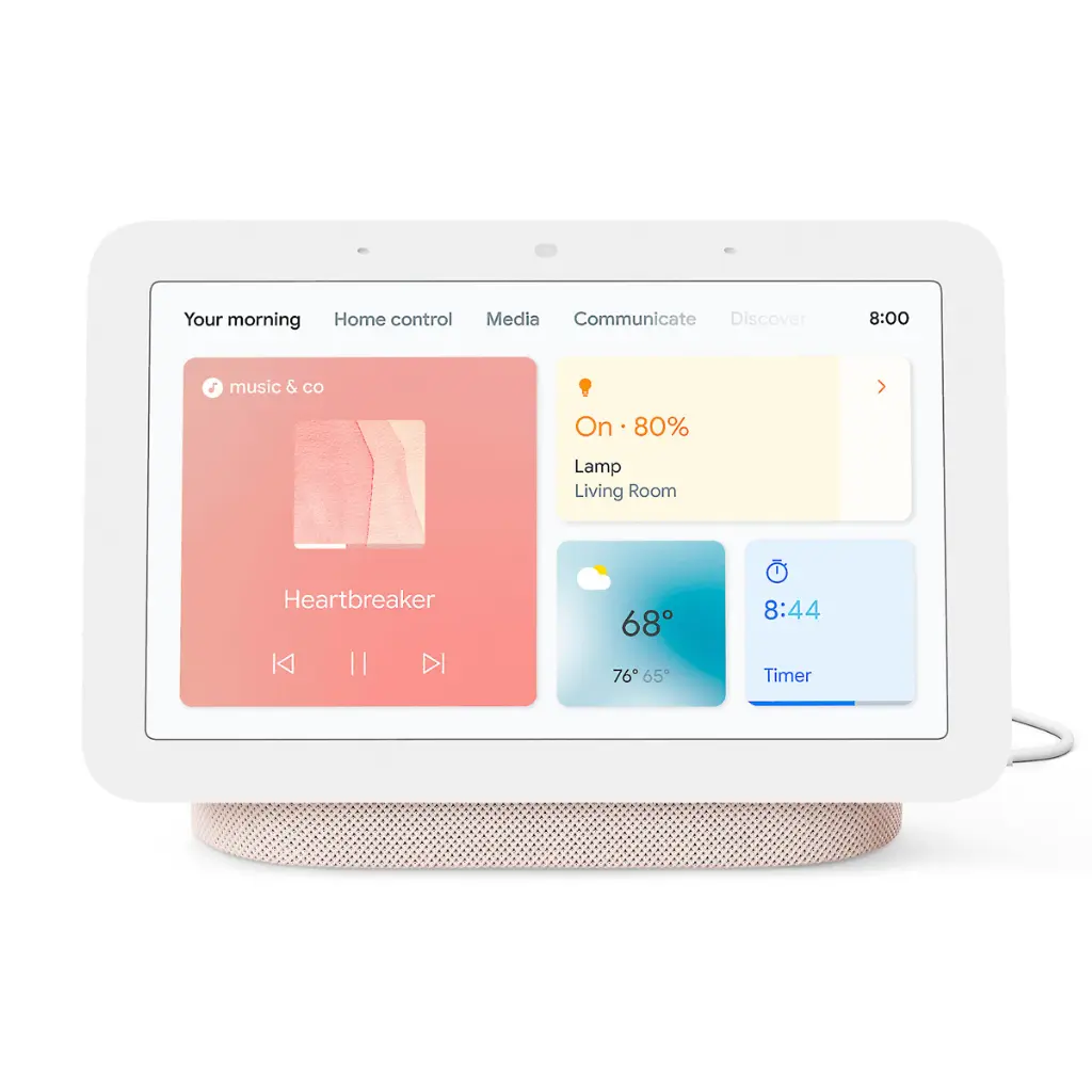 Pantalla Inteligente Google Nest Hub GA02307-US 2da gen 7" - Arena