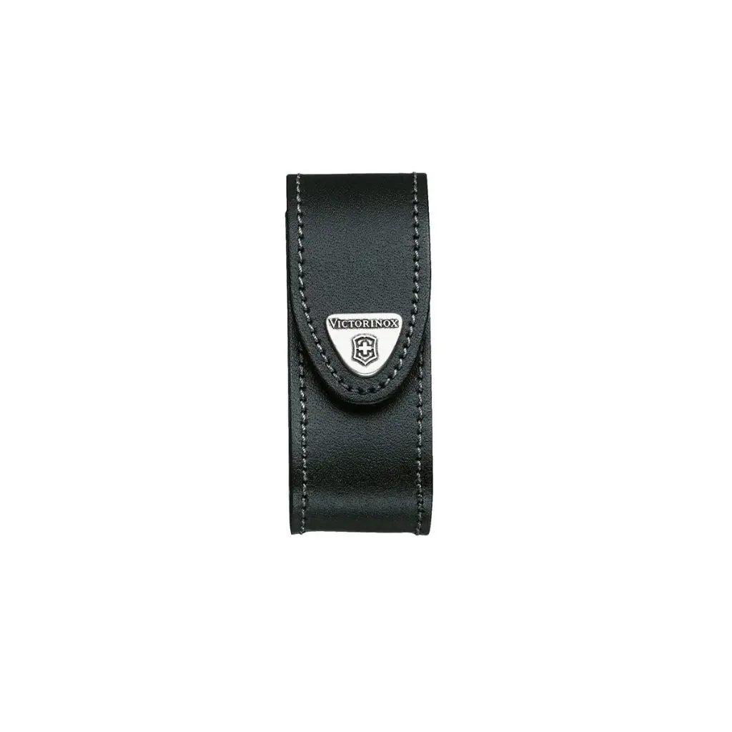 Estuche Victorinox Cuero 9.4 x 4.1 x 3.7 cm - 4.0520.3 - Negro *Distribuidor Autorizado*