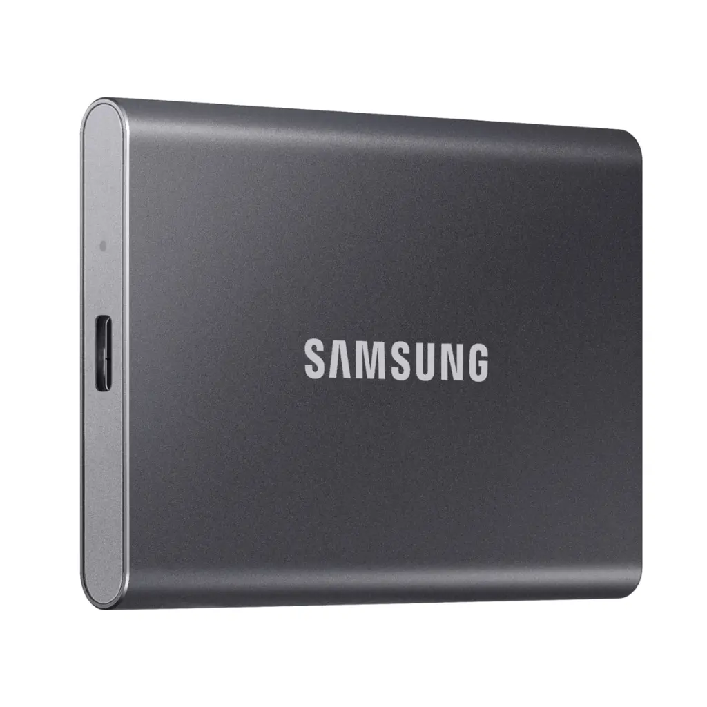 Disco Solido Externo Samsung T7 2Tb USB 3.2 Gen 2 1050MB/s - Negro