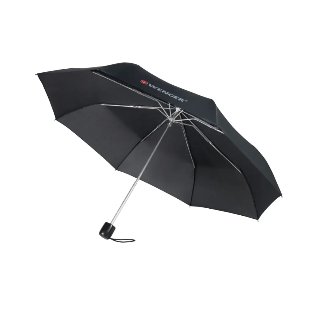 Sombrilla Paraguas Wenger Travel - 611887 - Negro *Distribuidor Autorizado*