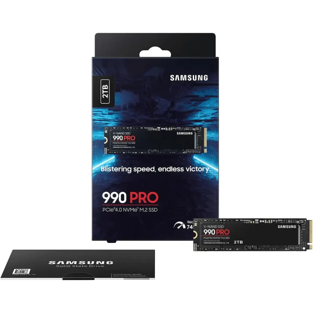 Disco Solido Samsung 990 Pro 2Tb M.2 NVME Pcie 4.0 7450MB/S