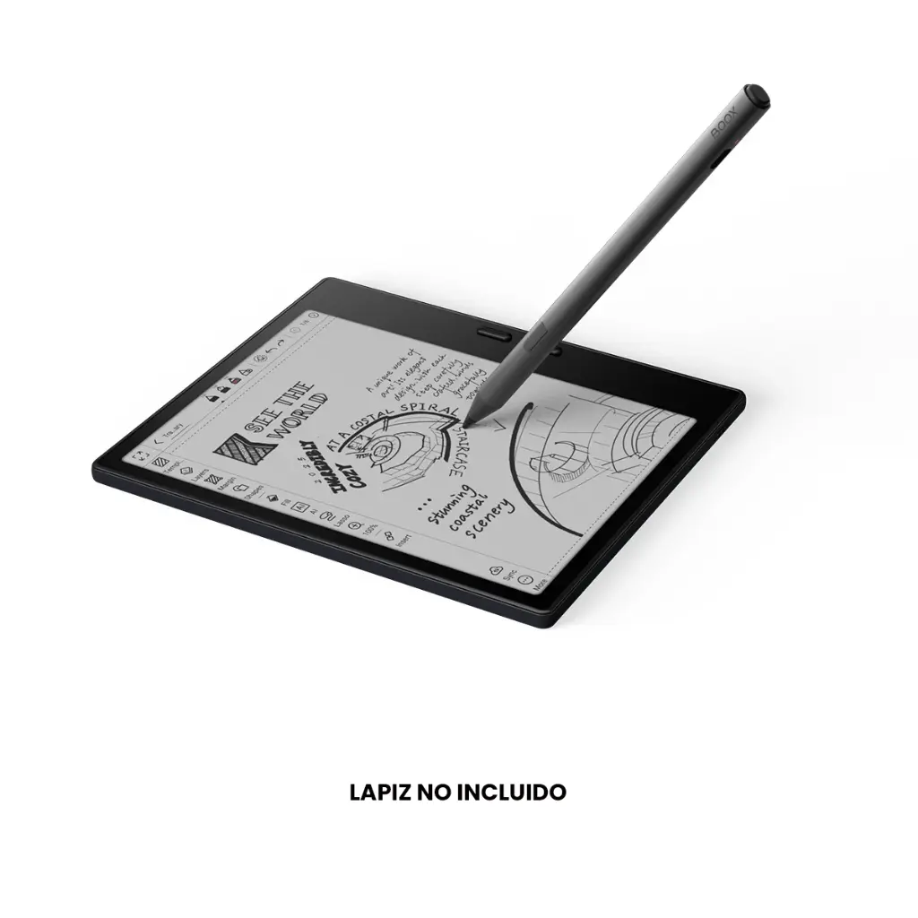 E-Reader Onyx Boox Go 7 BW 4Gb 64Gb 7" Android 13 + Lapiz + Funda - Negro 