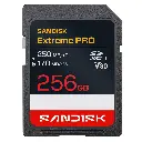 Tarjeta SD Sandisk Extreme Pro 256Gb 250/170mbps V30
